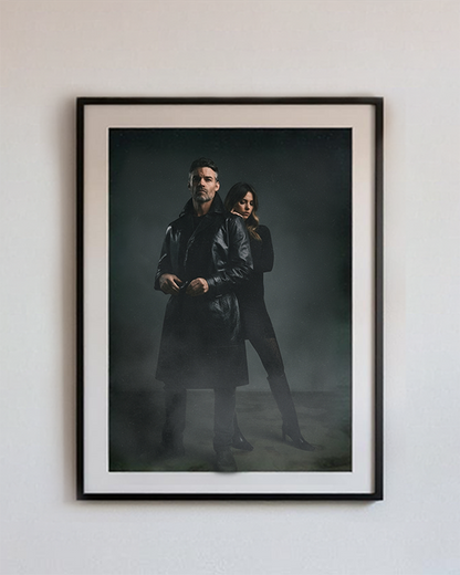 bound by shadows riley x daniel limited edition poster.