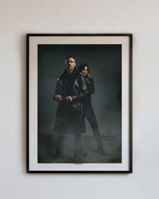 bound by shadows riley x daniel limited edition poster.