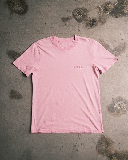 noble. by daniel gillies vintage tee. — pink