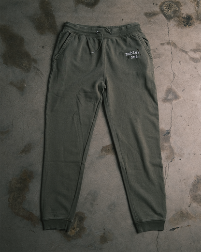 noble. one. joggers.